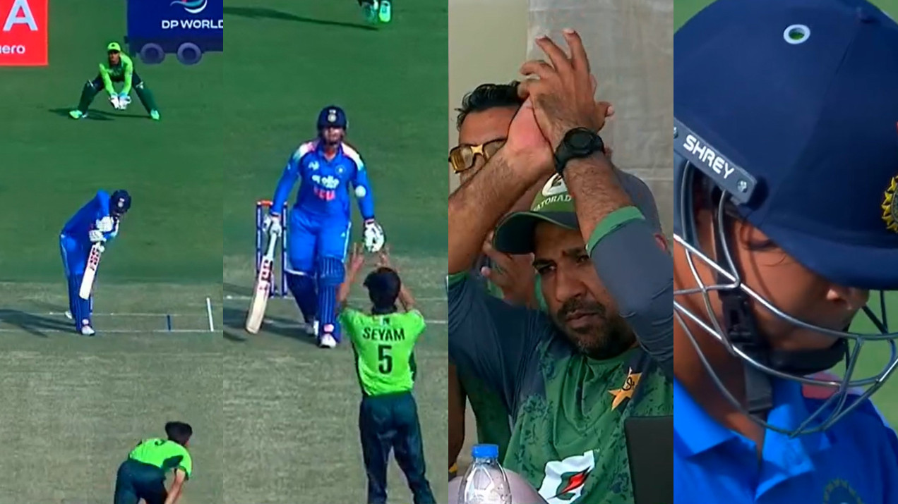 WATCH- Vaibhav Sooryavanshi falls for 5 runs in IND v PAK clash in U19 Asia Cup