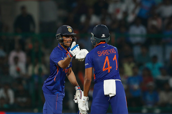 Shubman Gill and Shreyas Iyer | Getty