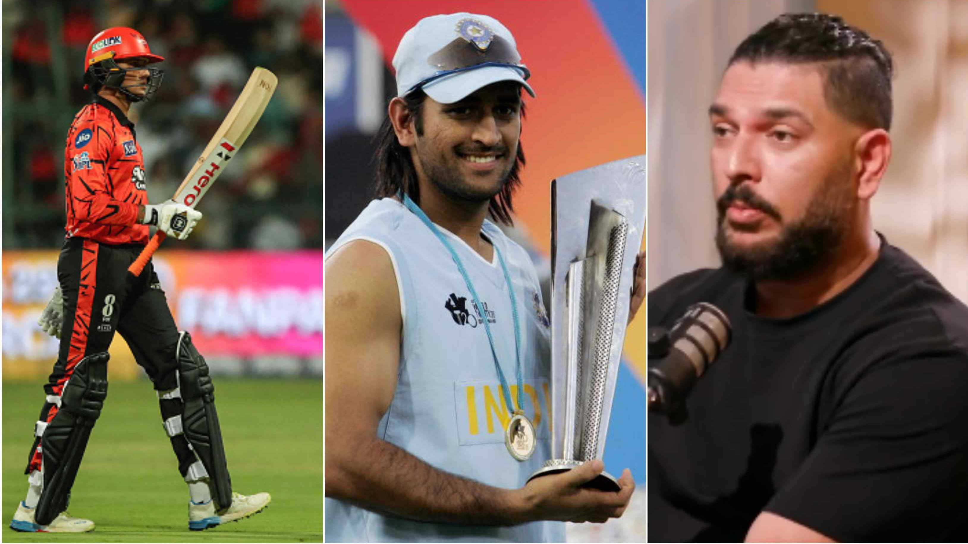 WATCH: Yuvraj Singh recalls how Dhoni was handed T20I captaincy over him as he addresses Abhishek Sharma's SRH situation