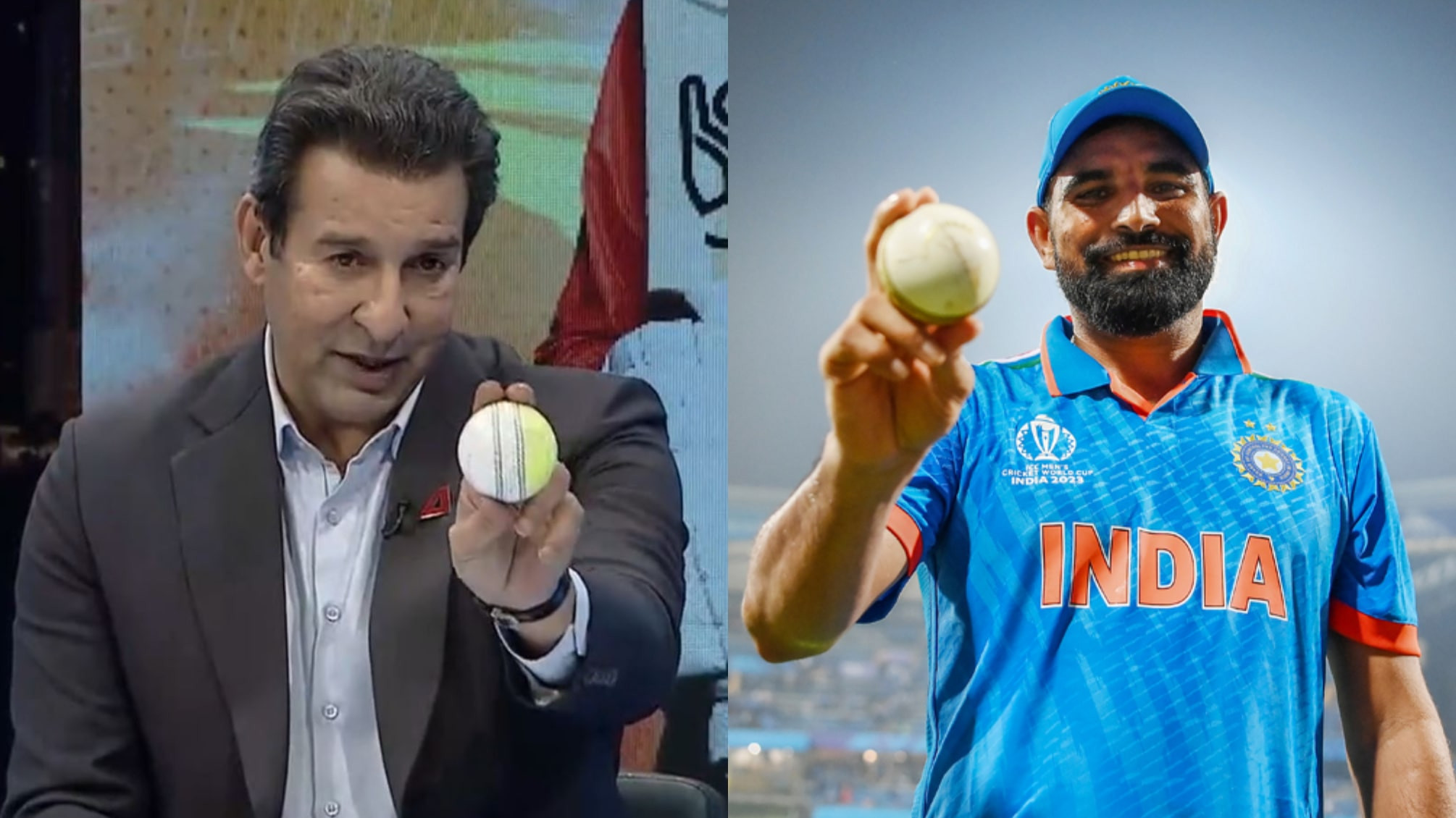 CWC 2023: WATCH- “Wahi se andar, wahi se bahar”- Wasim Akram decodes why Mohammad Shami has been so effective