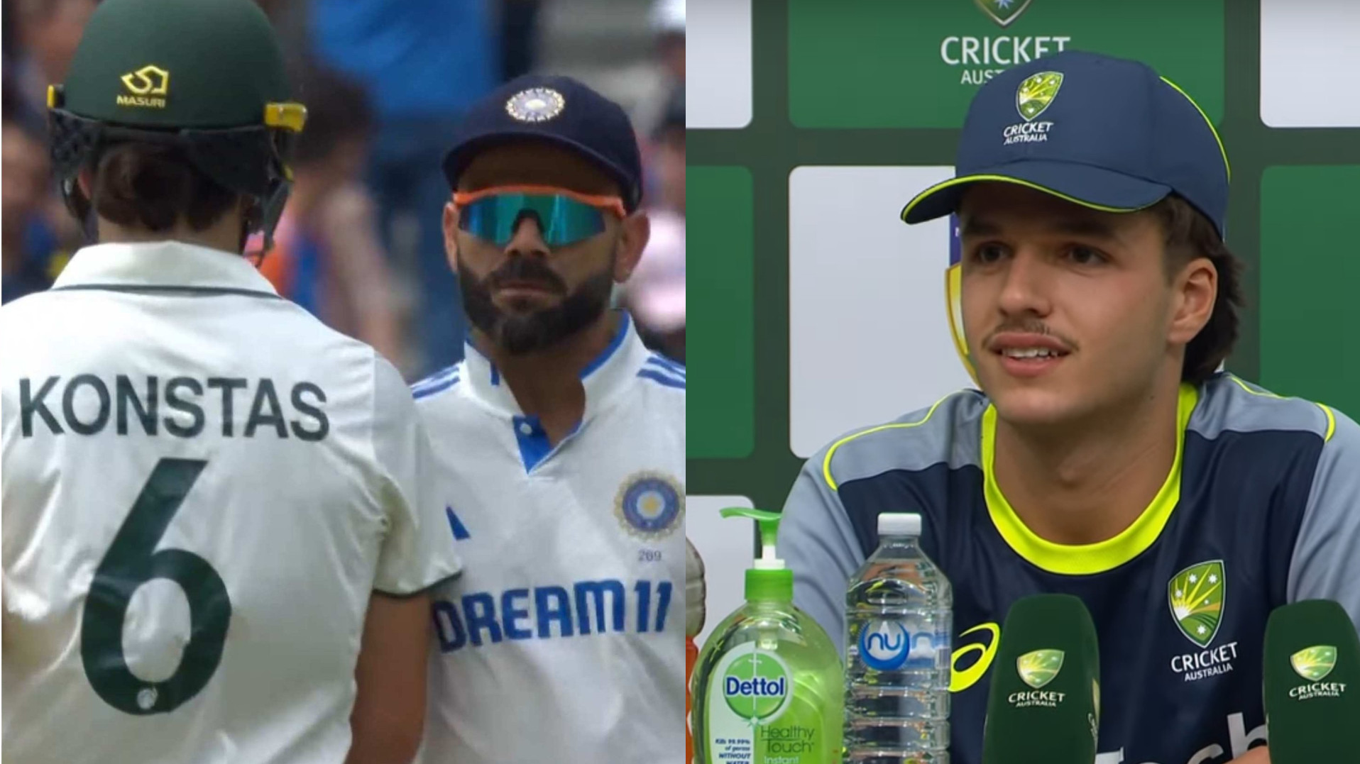 BGT 2024: “I was doing my gloves and...”- Sam Konstas talks about Virat Kohli bumping into him during MCG Test