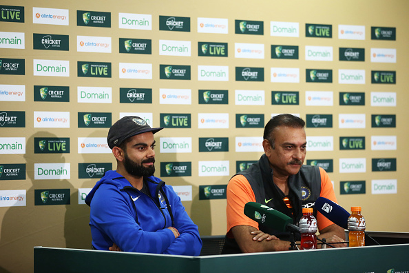 Ravi Shastri and Virat Kohli have had each other's back when critics have taken them to task | Getty