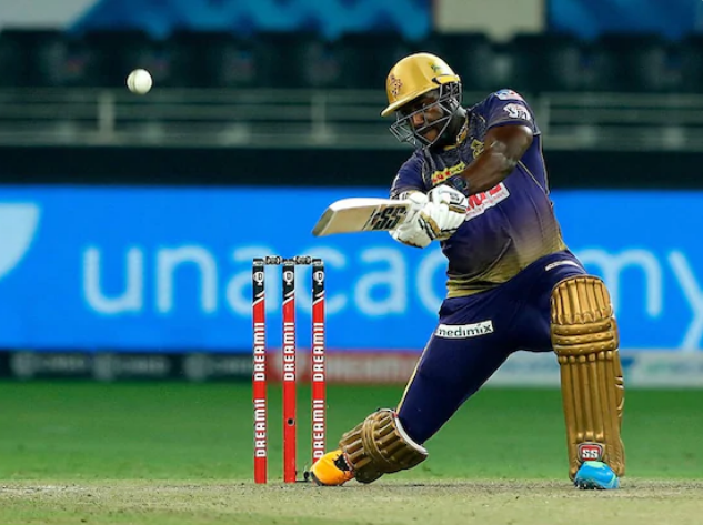Andre Russell hit three sixes in his comeback game against RR | BCCI/IPL