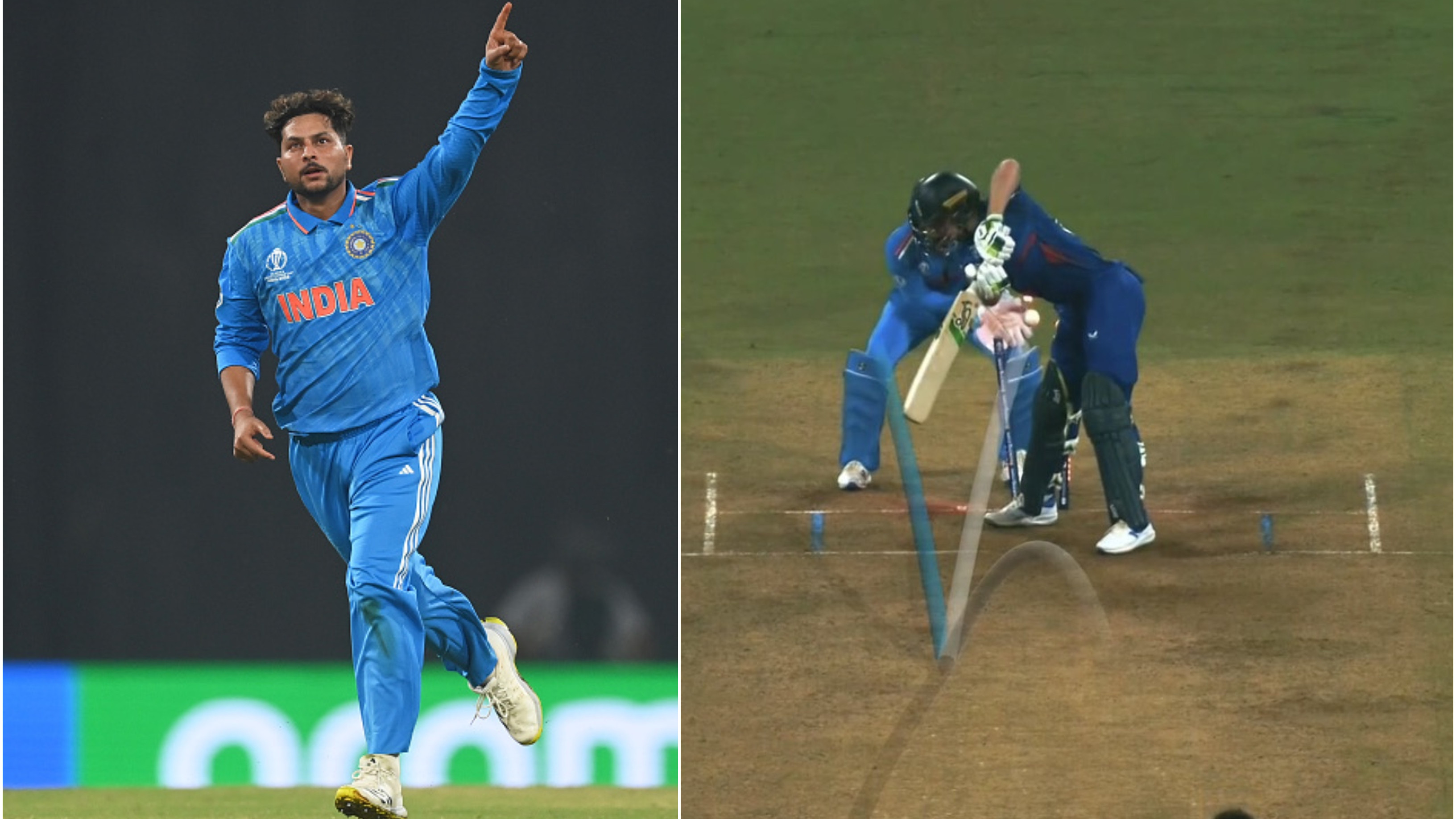 CWC 2023: WATCH – Kuldeep Yadav produces a jaffa to knock over Jos Buttler in Lucknow