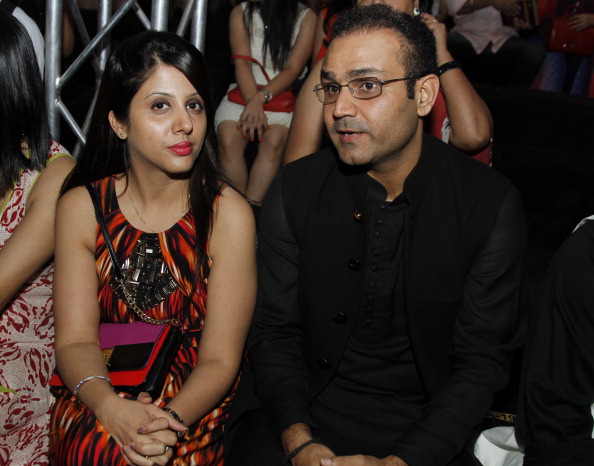 Aarti and Virender Sehwag | GETTY