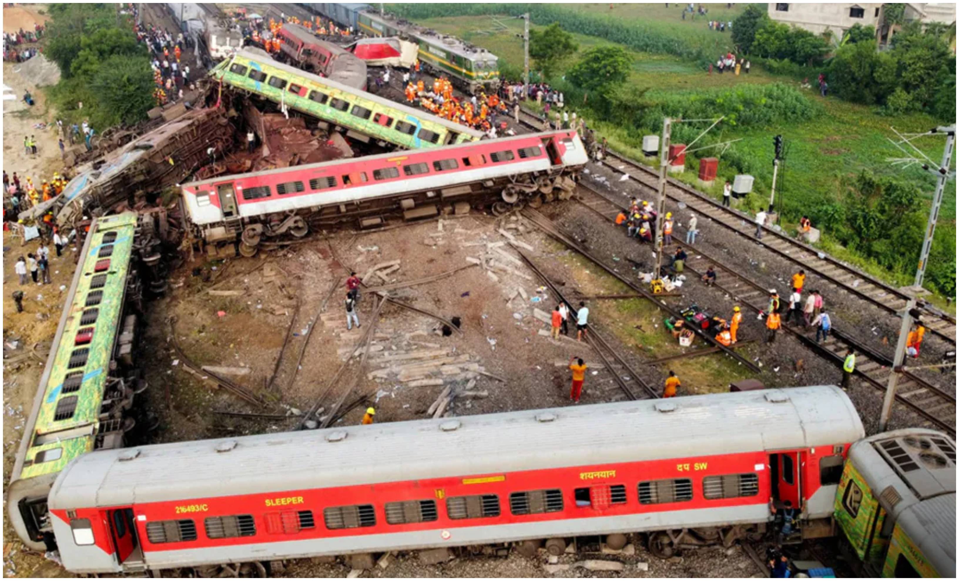 Visual of the horrific train accident | Reuters