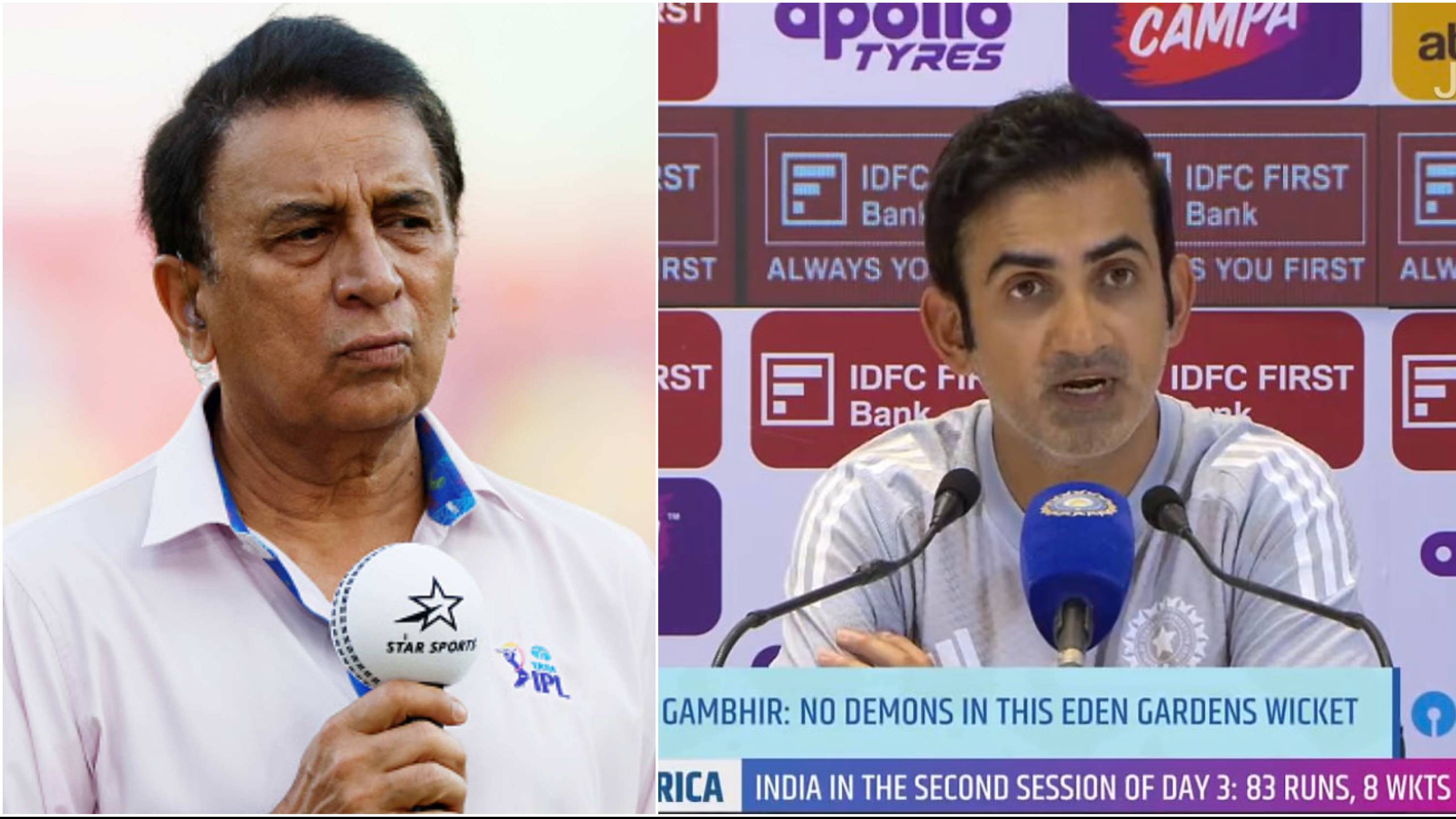 IND v SA 2025: “It was not a vicious turning...,” Sunil Gavaskar agrees with Gautam Gambhir’s Kolkata pitch assessment