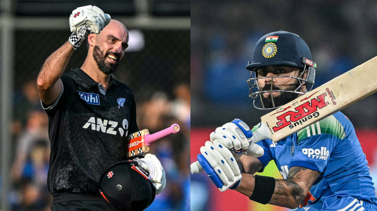 Daryl Mitchell dethrones Virat Kohli to become the new no.1 ranked ODI batter in latest ICC rankings
