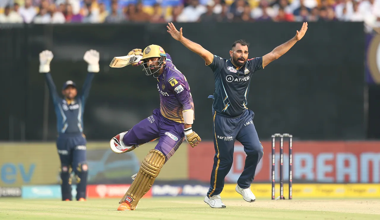 Mohammad Shami picked three wickets for GT| BCCI-IPL