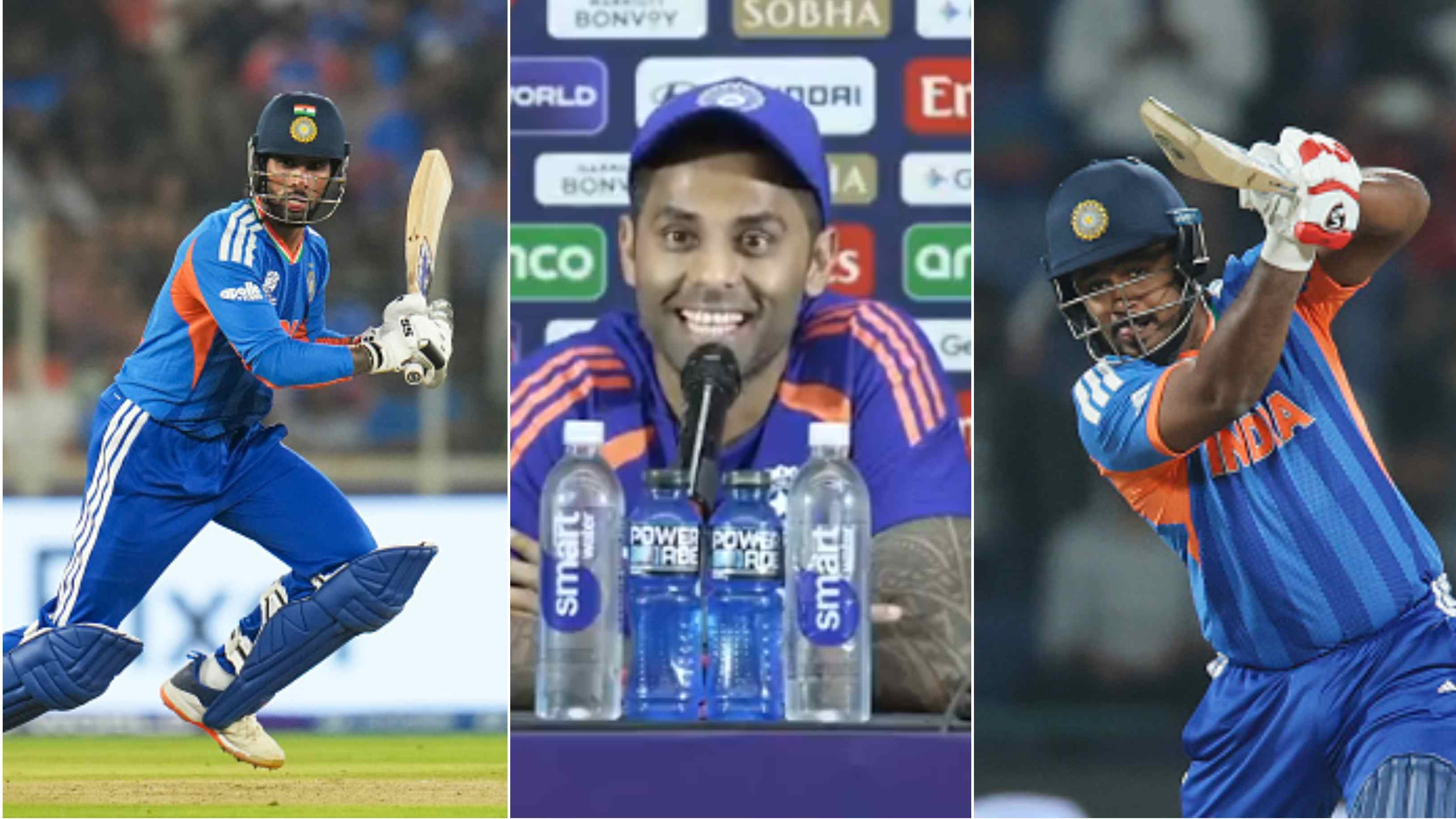 WATCH: “You mean, I should make him play for Tilak?” Suryakumar Yadav laughs off idea of including Sanju Samson in playing XI