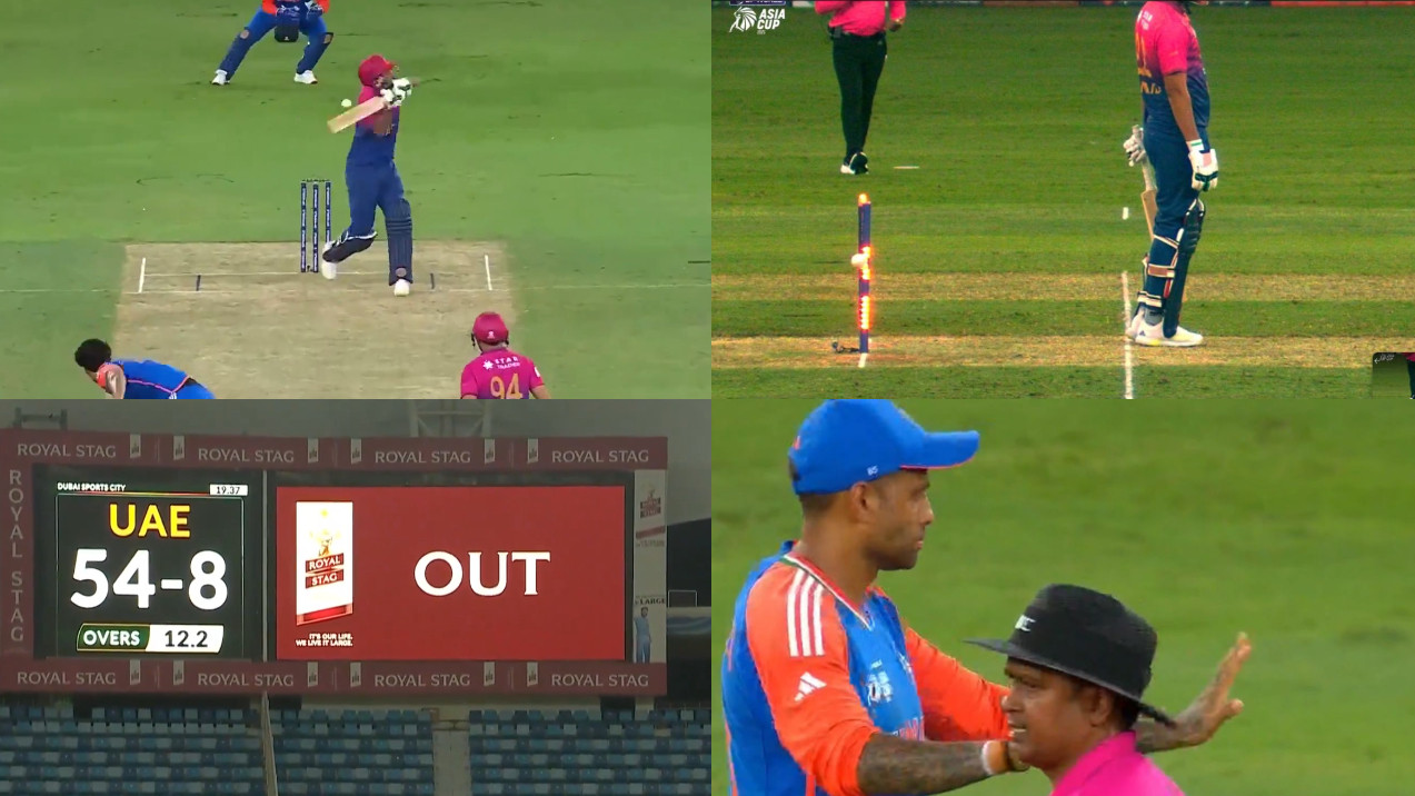 Asia Cup 2025: WATCH- Suryakumar Yadav withdraws stumping appeal despite Junaid Siddique being given out