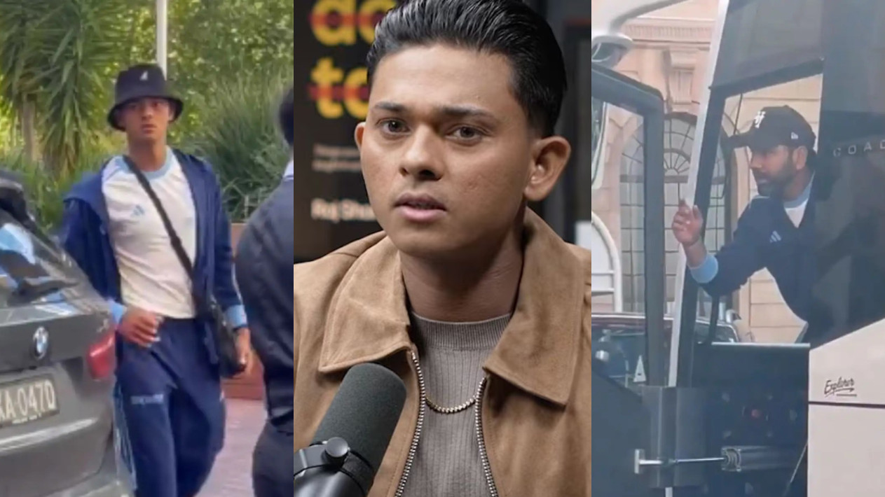 “The scolding wasn’t that bad”- Yashasvi Jaiswal on Rohit Sharma leaving him behind at hotel in Australia