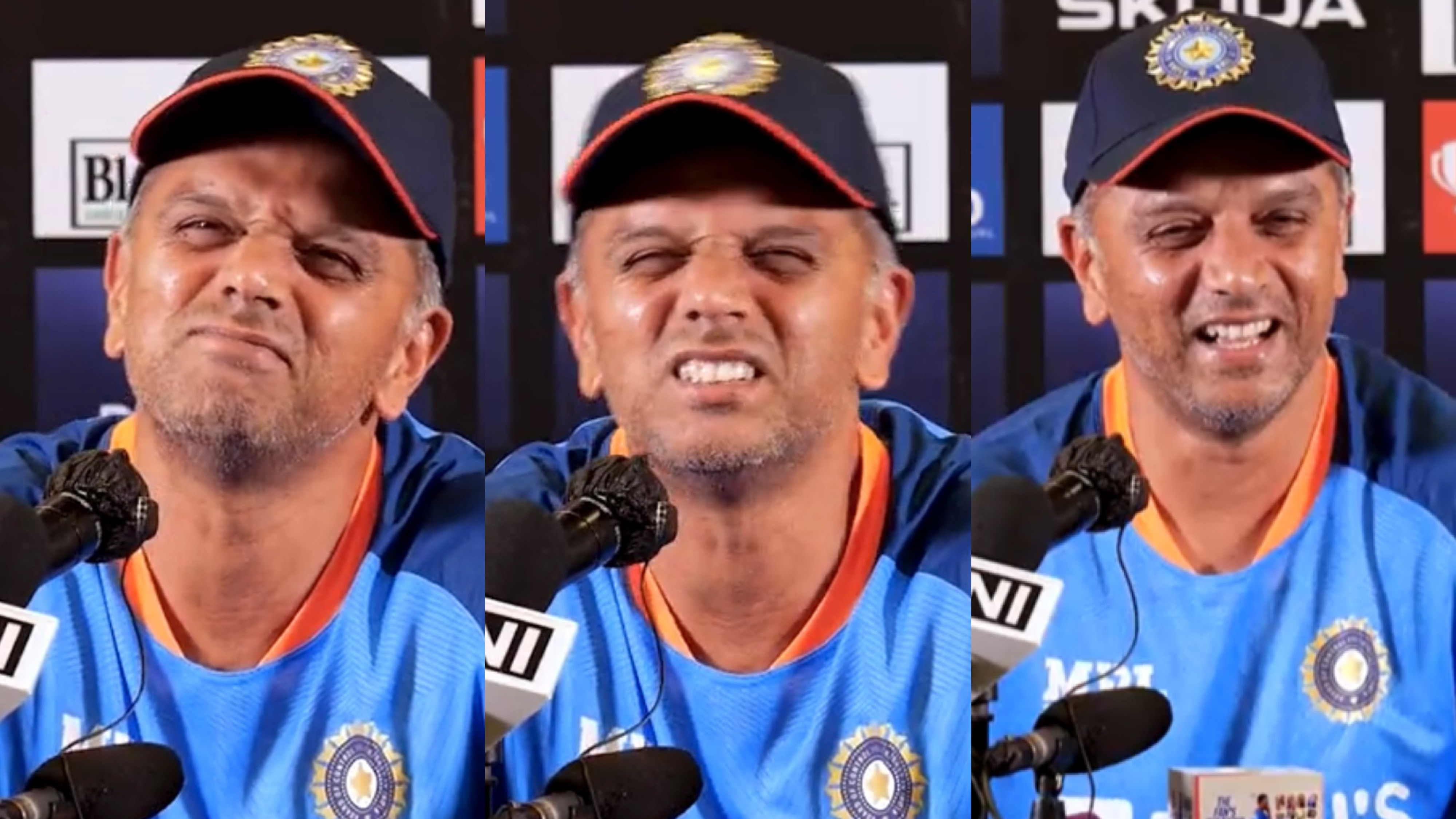 Asia Cup 2022: WATCH - Rahul Dravid hilariously shies away from using 's*xy' to describe Pakistan's pacers