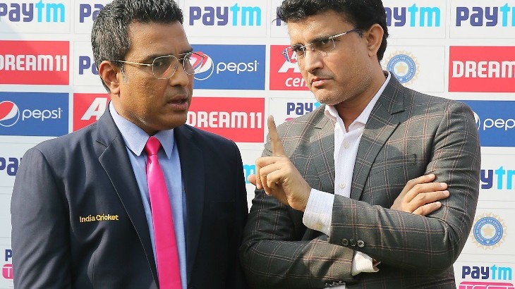 Sourav Ganguly refuses to comment on Sanjay Manjrekar's exclusion from BCCI commentary panel