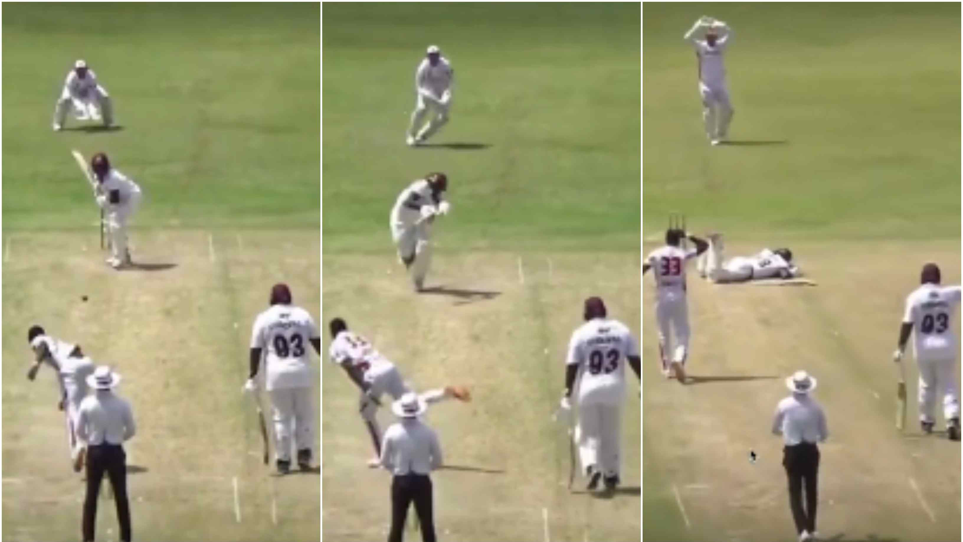 WATCH: First-class match in West Indies abandoned after batter hospitalised due to dangerous pitch