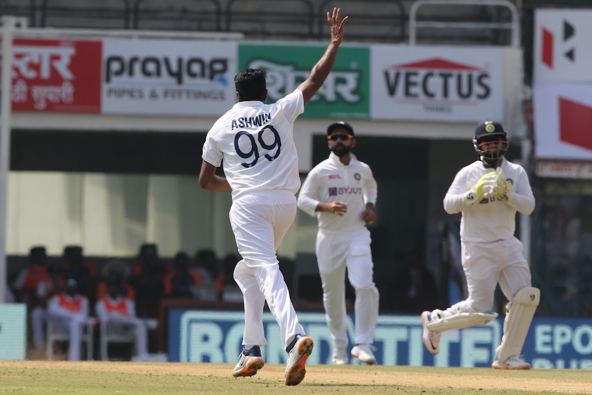 R Ashwin celebrating an England wicket | BCCI