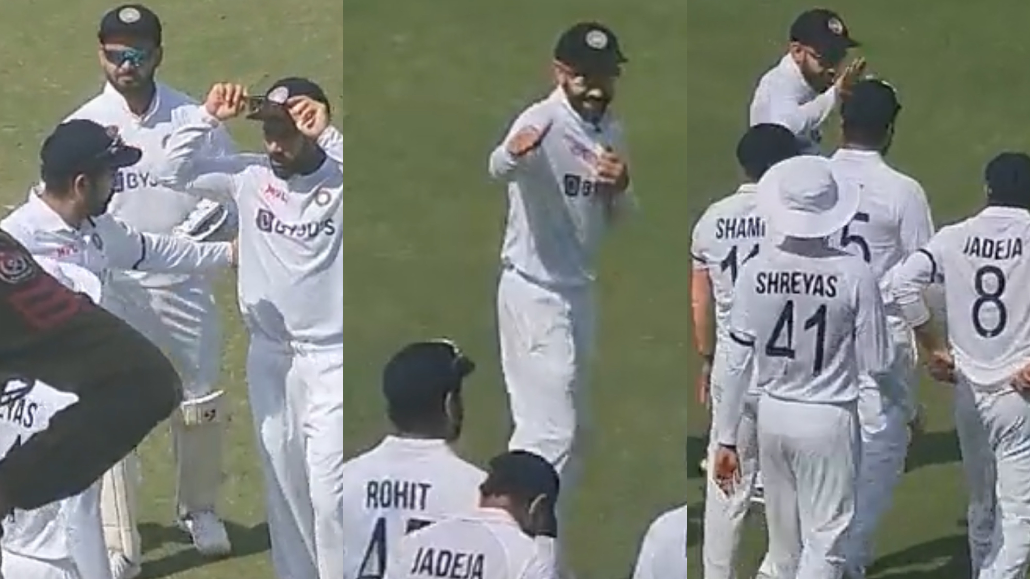 IND v SL 2022: WATCH - Rohit asks Virat to step back for guard of honour; Virat acknowledges the captain's gesture