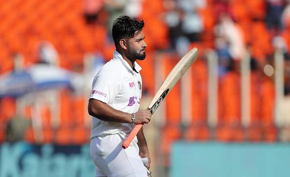 Rishabh Pant hit 13 fours and 2 sixes in his knock of 101 | Getty