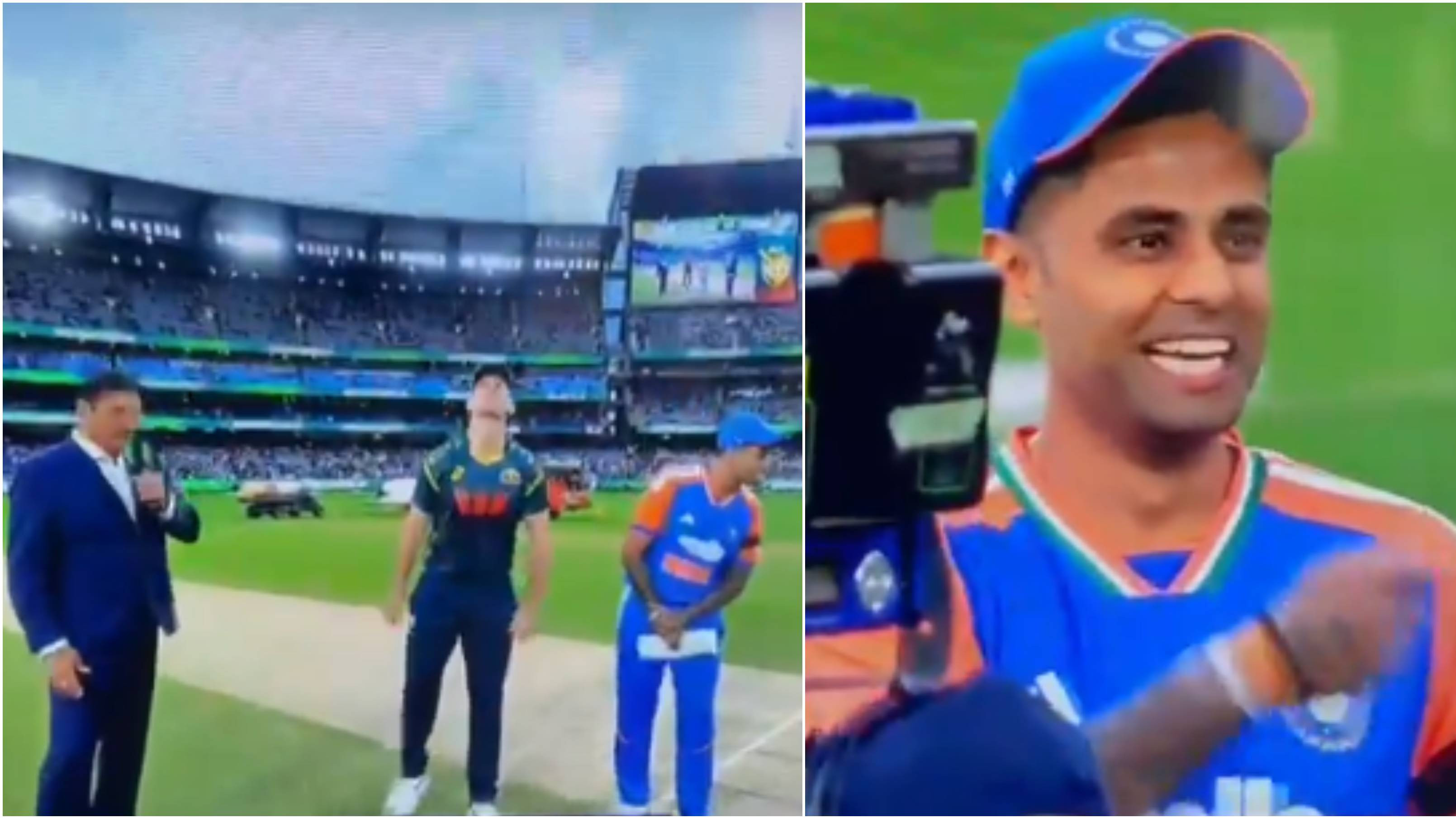 AUS v IND 2025: WATCH – Suryakumar Yadav performs fictional aarti after losing toss in 2nd T20I; his act leaves broadcasters in splits