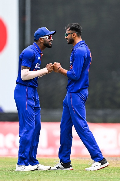 Akshar Patel and Hardik Pandya | Getty