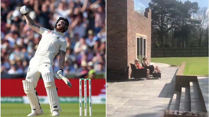 WATCH - Ben Stokes comically shows how his wife ignored the iconic innings in Headingley Test