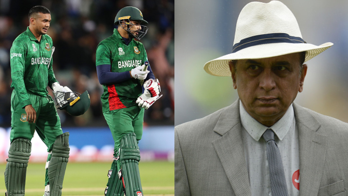 T20 World Cup 2022: 'Instead of playing smart cricket..'- Gavaskar says Bangladesh batters panicked