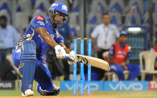Evin Lewis couldn't do much batting out of position for MI I IANS