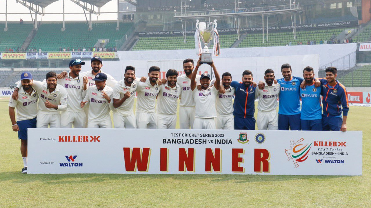 BAN v IND 2022: Team India members celebrate 2-0 series win on social media