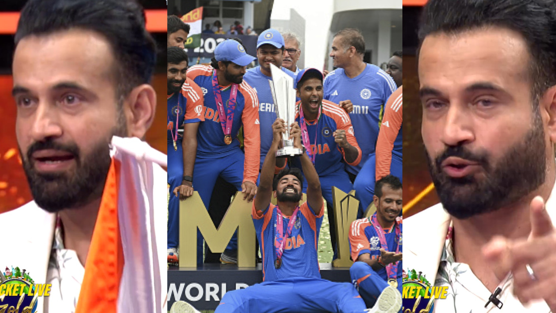 T20 World Cup 2024: WATCH- “Love you Team India, thank you so much”- Irfan Pathan’s emotional reaction to India’s title win