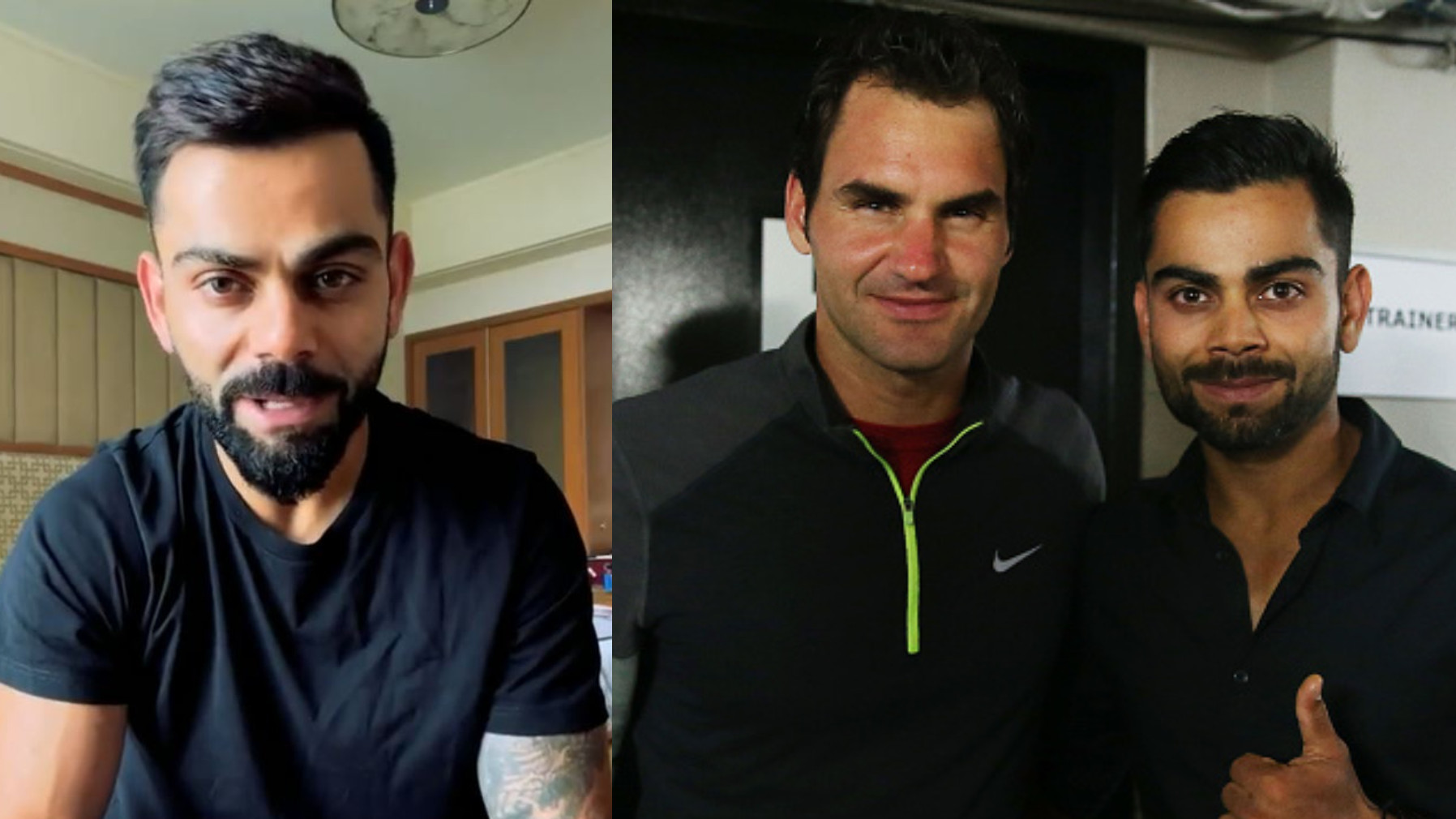 WATCH- ‘Thank you for all memorable moments and memories’- Virat Kohli’s heartfelt message to Roger Federer