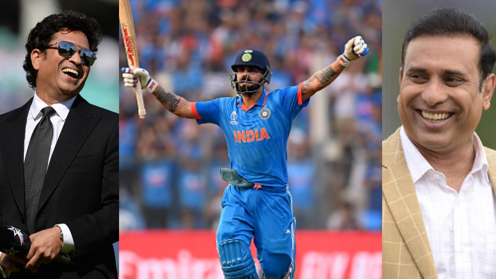 CWC 2023: Indian cricket fraternity applauds as Virat Kohli becomes first batter to hit 50 ODI centuries