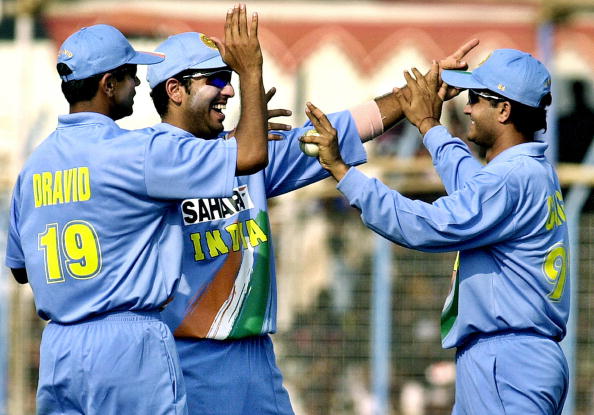 Yuvraj Singh played in the team that consisted of legends like Sourav Ganguly, Rahul Dravid, Sachin Tendulkar and many more | Getty