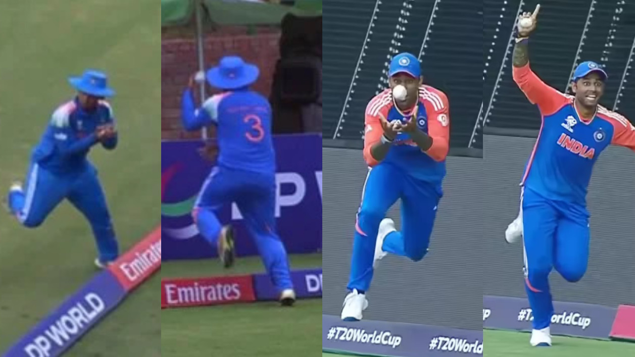 ICC U19 World Cup 2026: WATCH- Vaibhav Sooryavanshi’s catch at boundary draws Suryakumar Yadav T20 WC grab comparison