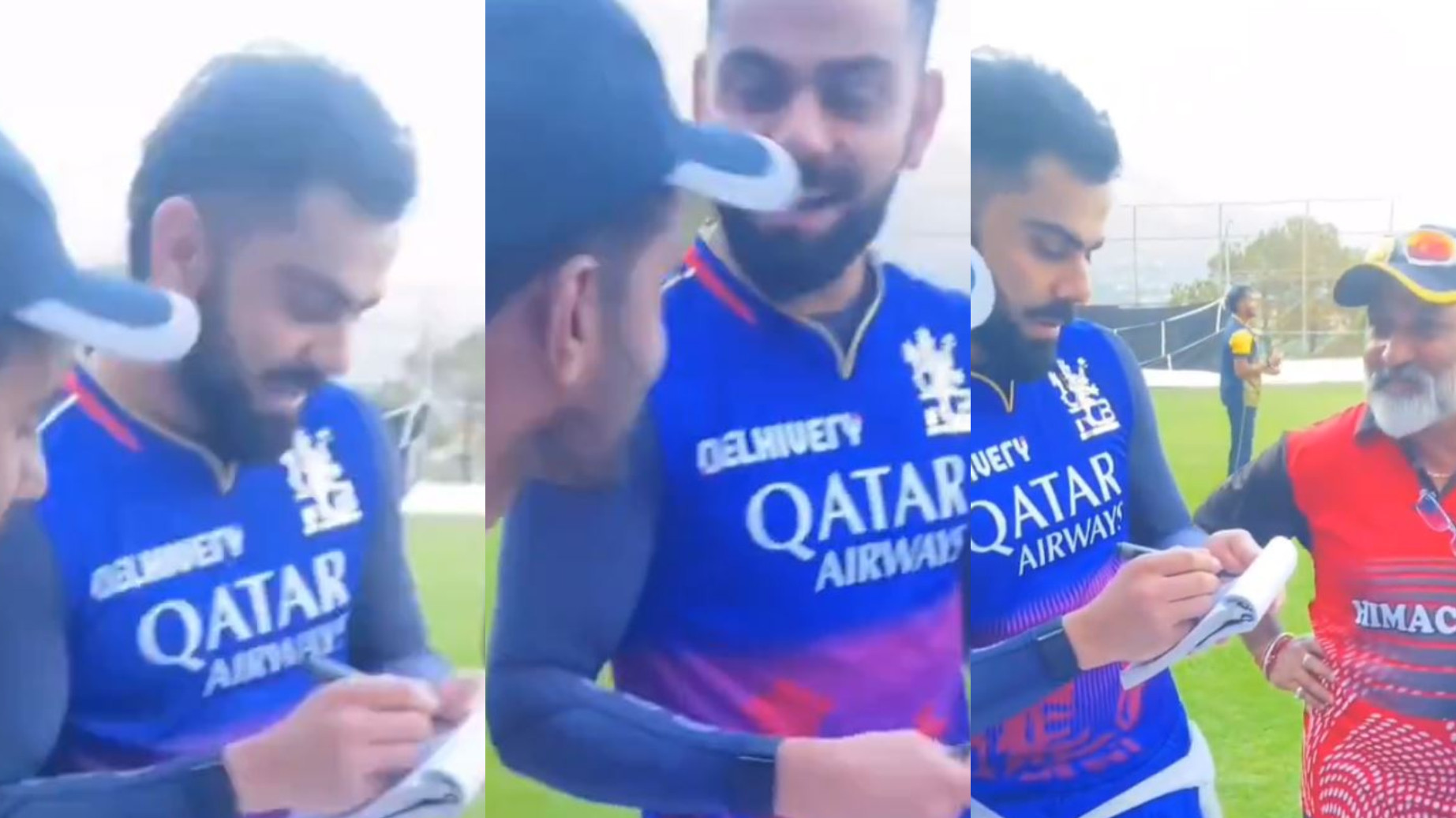 IPL 2024: WATCH- Virat Kohli speaks fluent Punjabi while interacting with local cricketers in Dharamshala