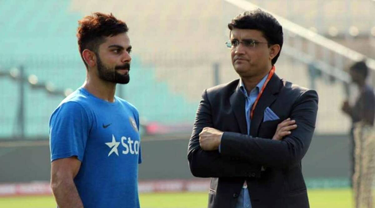 Virat Kohli and Sourav Ganguly |  Twitter