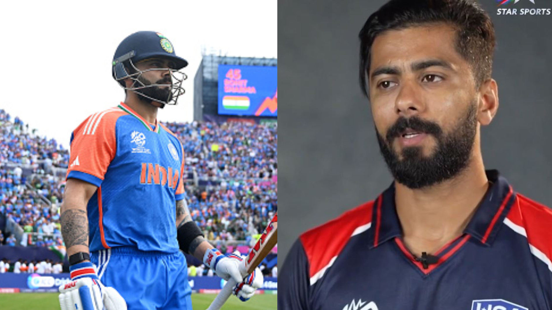 T20 World Cup 2024: WATCH- “You play fire with fire”- Ali Khan on duel with Virat Kohli in IND v USA match