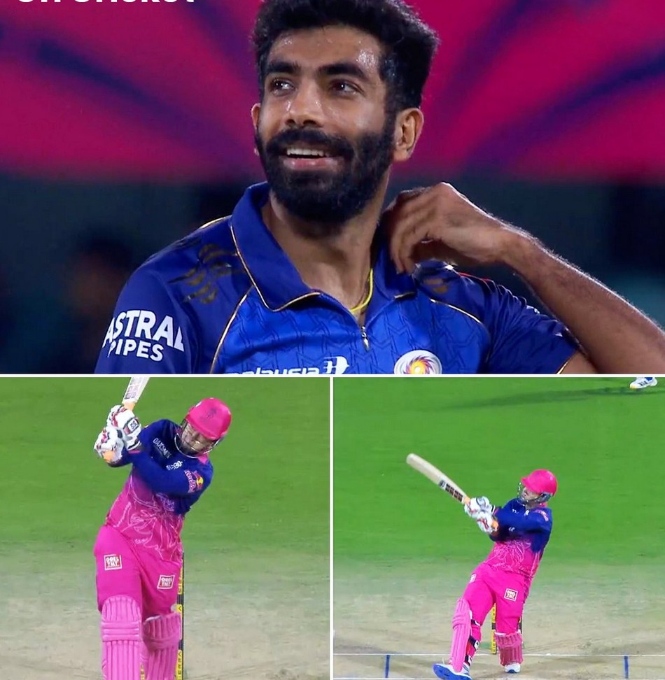 Bumrah was hit for two sixes by Sooryavanshi in Guwahati | X