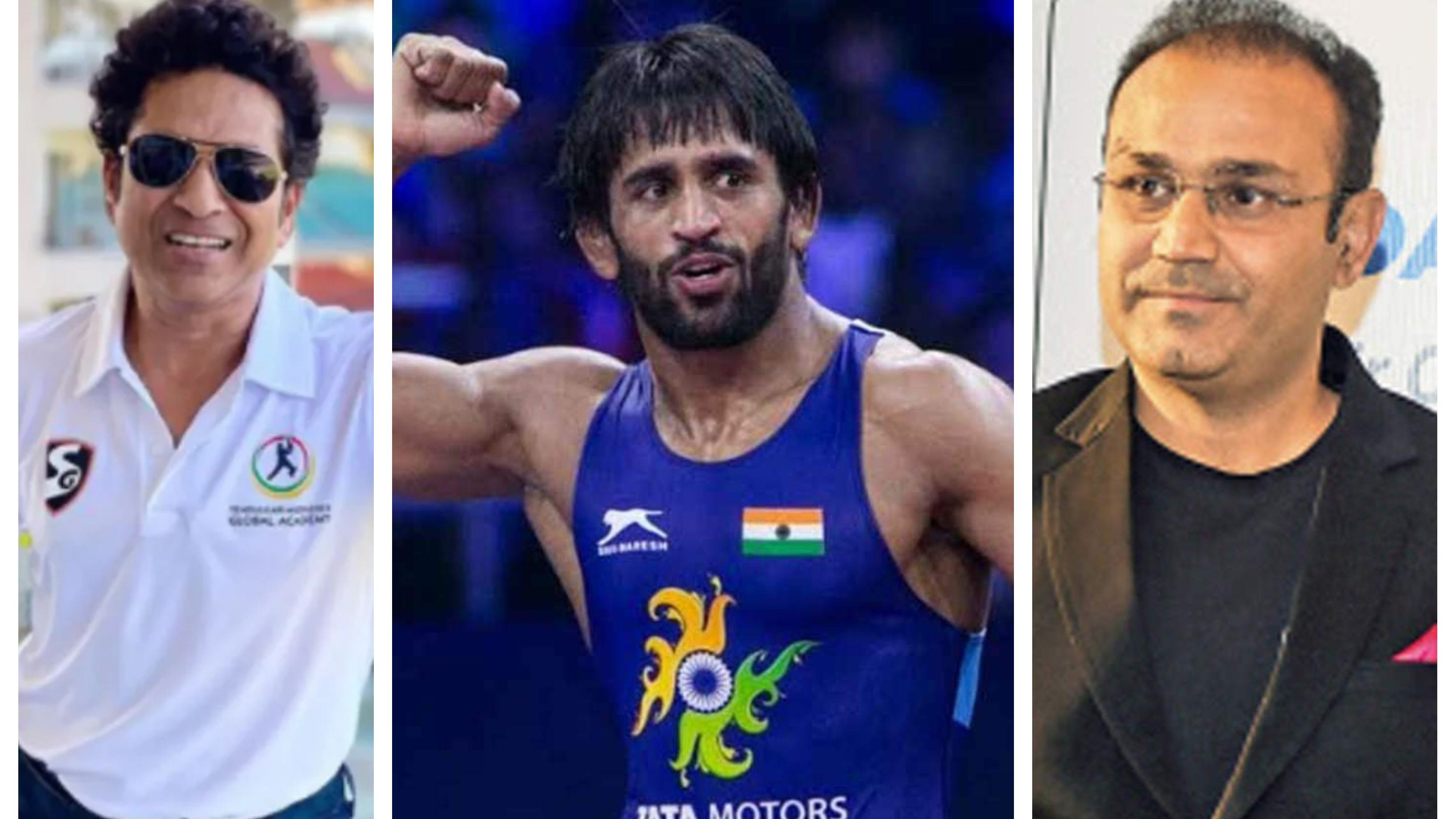 Wrestler Bajrang Punia wins bronze medal for India at Tokyo Olympics; Cricket fraternity hails him