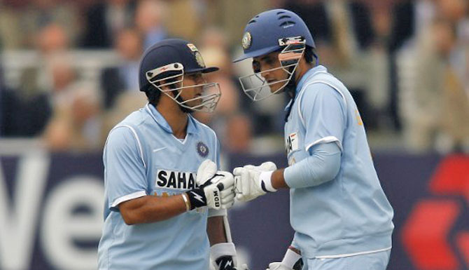 The pair of Tendulkar and Ganguly is one of the most successful ODI pair in the world | AFP