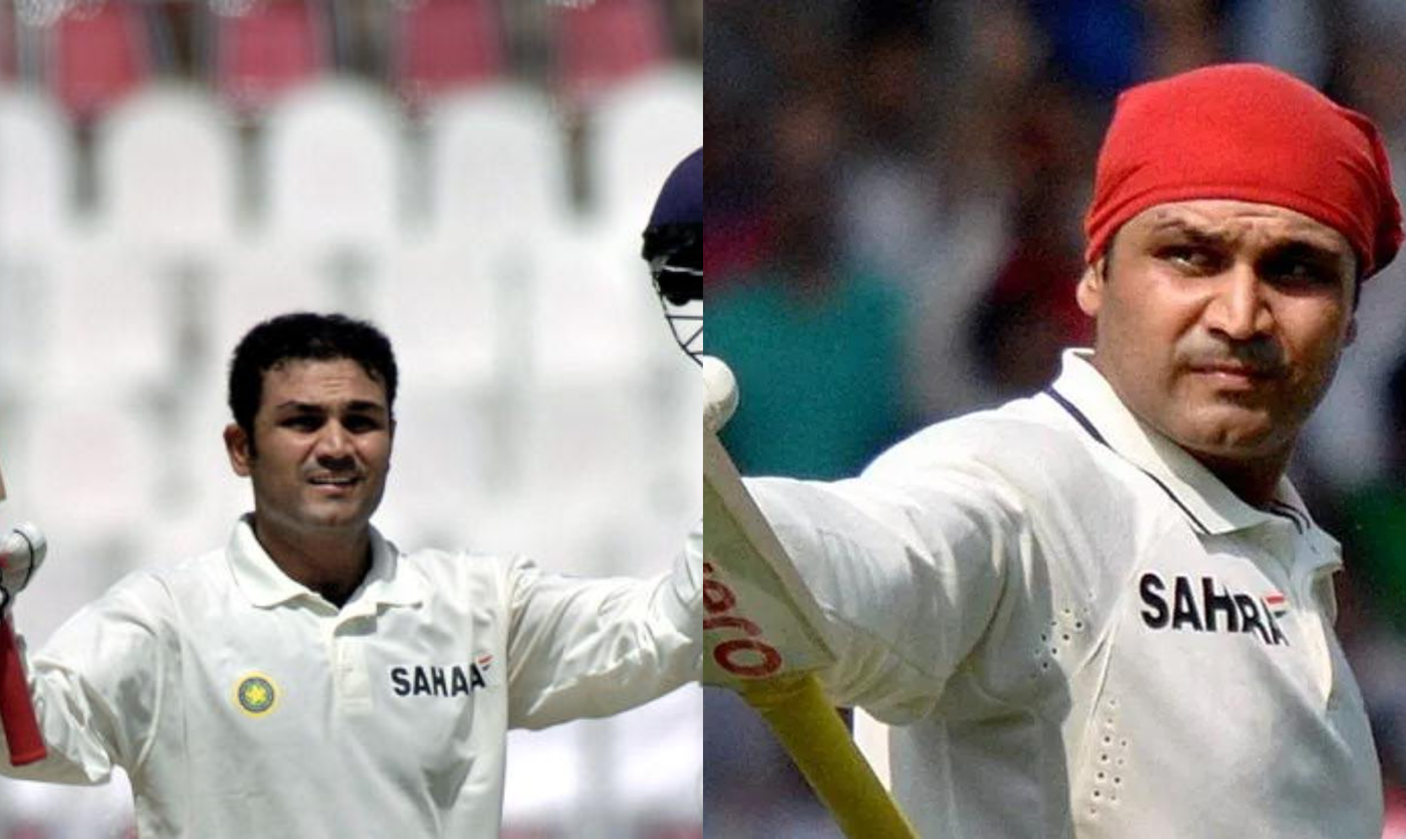Virender Sehwag only India with two Test triple centuries | Getty