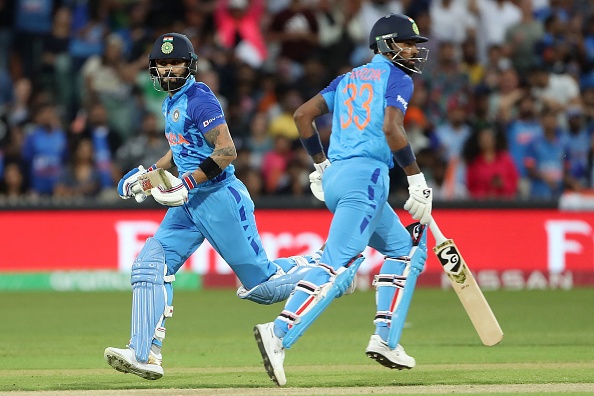 Kohli and Pandya added 61 runs | Getty