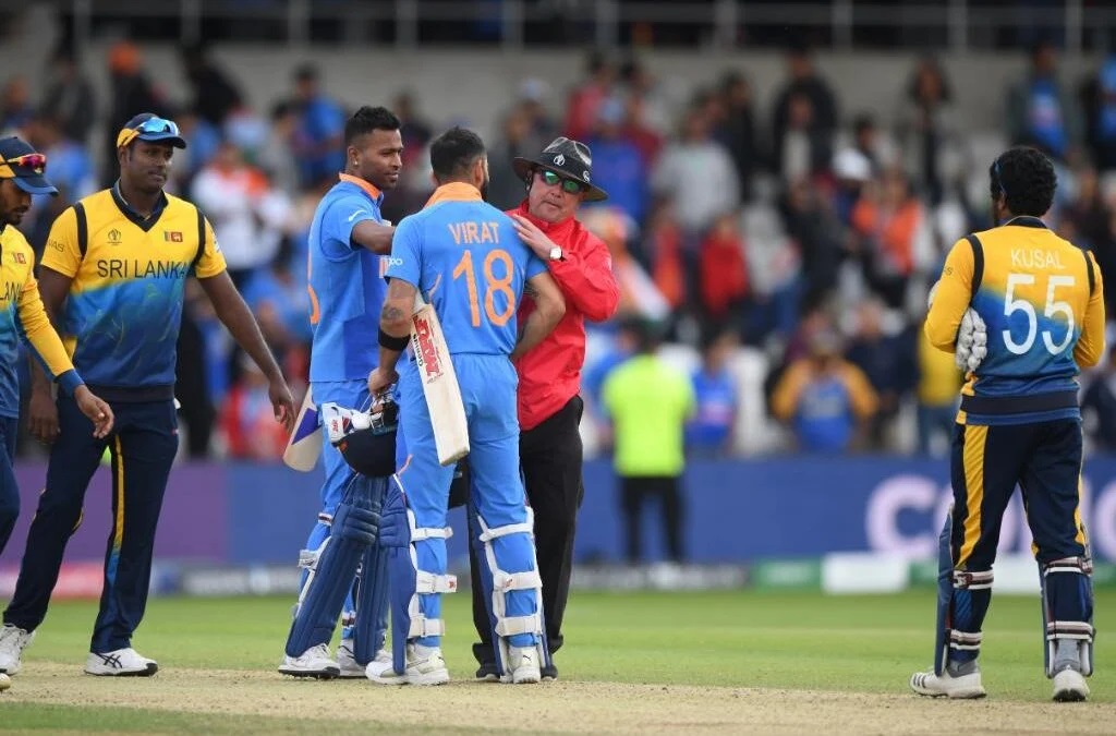 India and Sri Lanka during the 2019 World Cup | Getty
