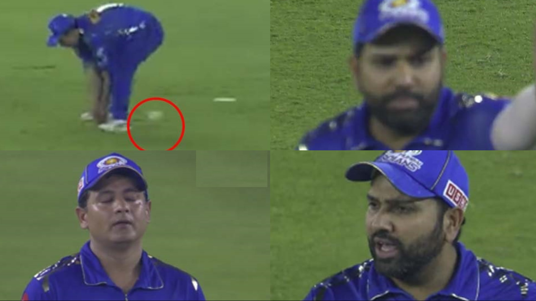 IPL 2023: WATCH- Rohit Sharma's angry outburst at Piyush Chawla for his horrible fielding miss