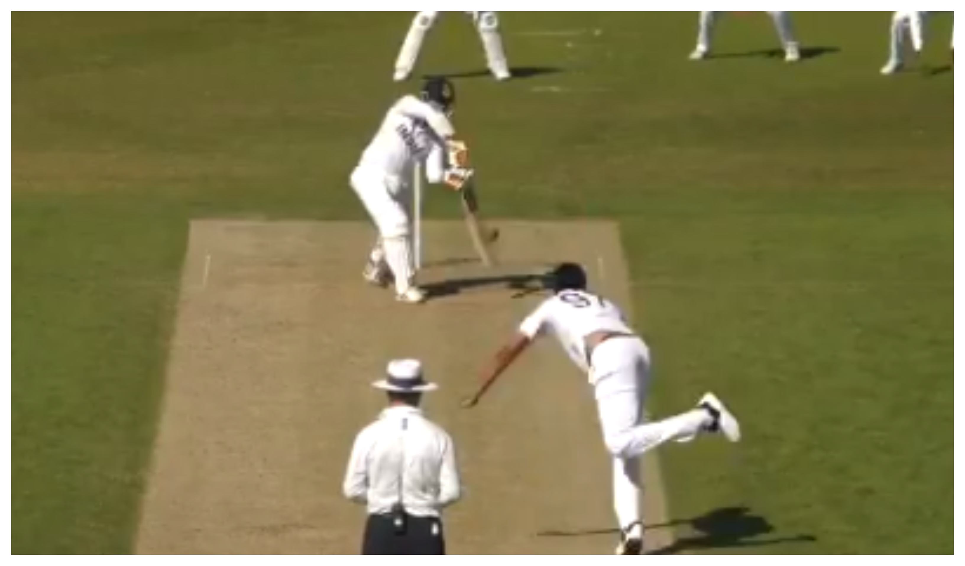 Ravindra Jadeja in action on Day 3 of the intra-squad match | BCCI/Screengrab