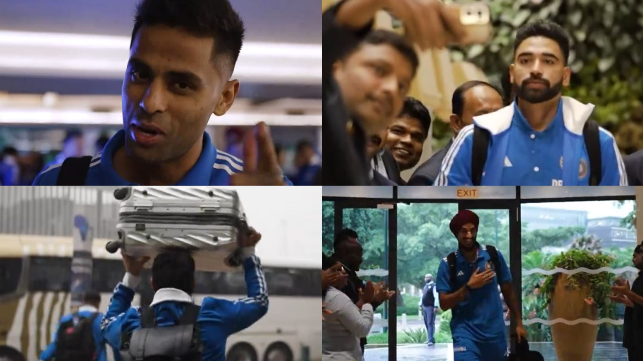 SA v IND 2023-24: WATCH- Team India receives grand welcome in South Africa ahead of all-format tour