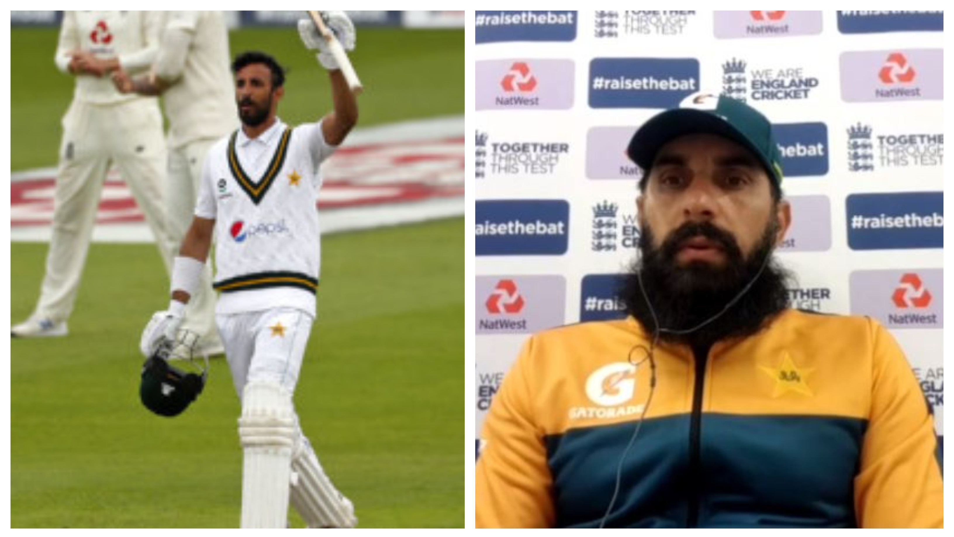 ENG v PAK 2020: Misbah-ul-Haq lauds Shan Masood after resilient ton in Manchester
