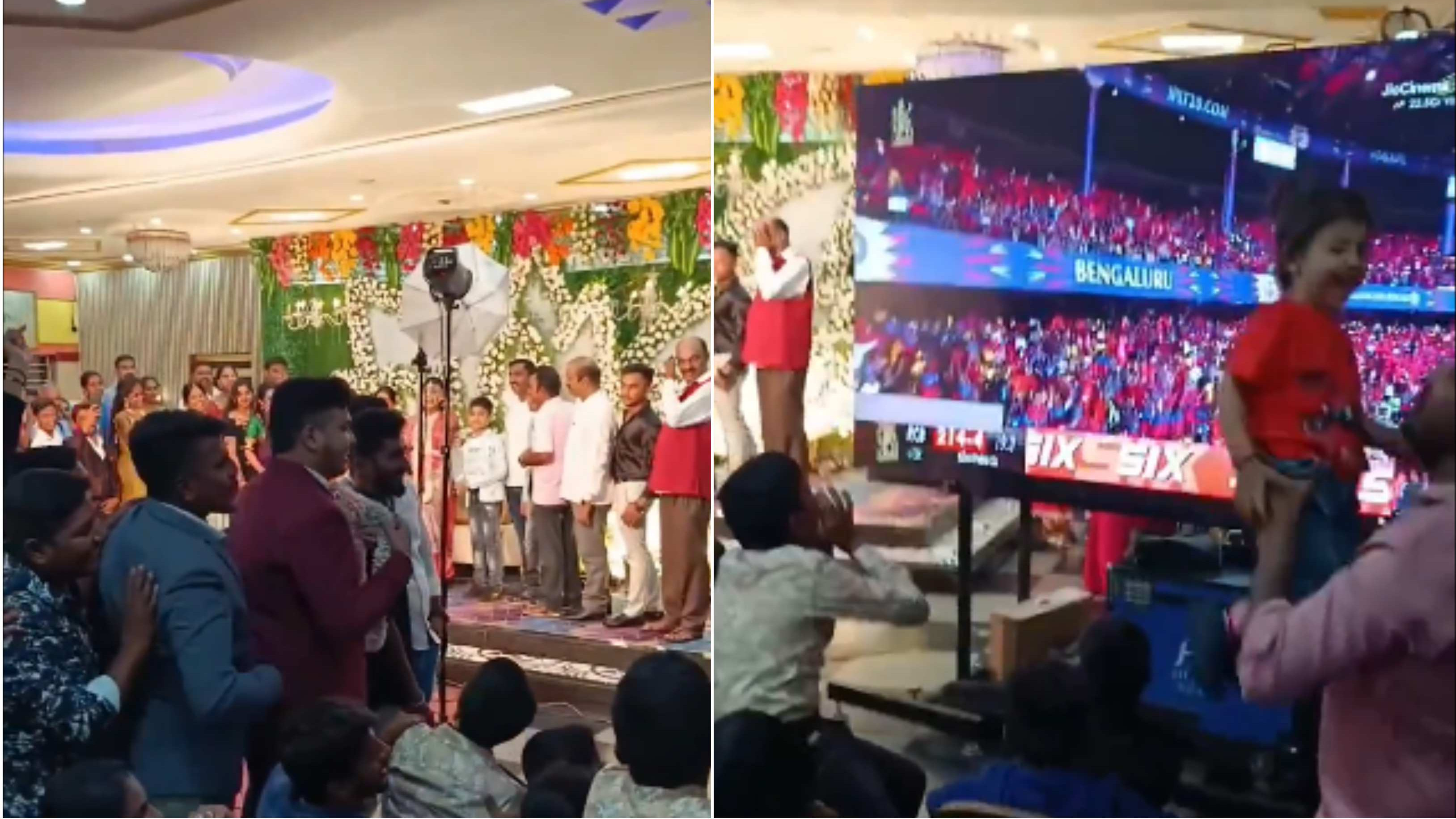 IPL 2024: WATCH - Wedding procession put on hold as bridegroom and guests enjoy RCB vs CSK clash