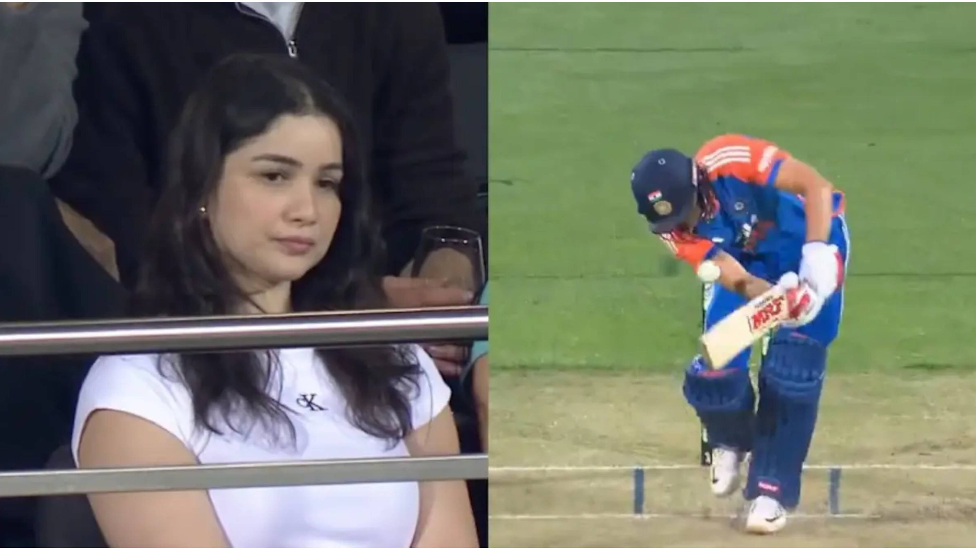 AUS v IND 2025: WATCH – Sara Tendulkar’s reaction says it all as Shubman Gill gets out cheaply in 3rd T20I vs Australia