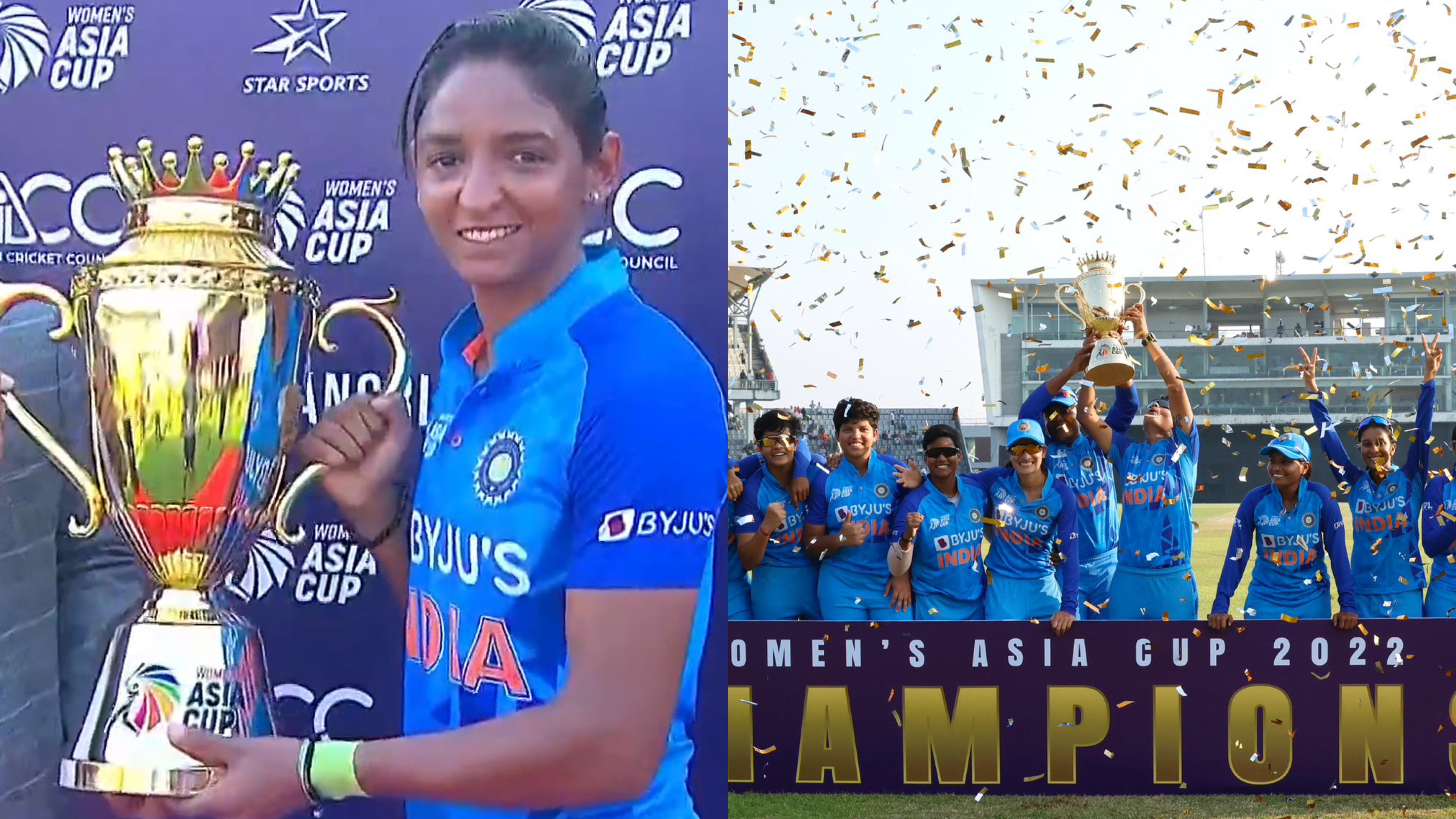 Women's Asia Cup 2022: Harmanpreet Kaur credits bowlers for India's victory in the final against Sri Lanka