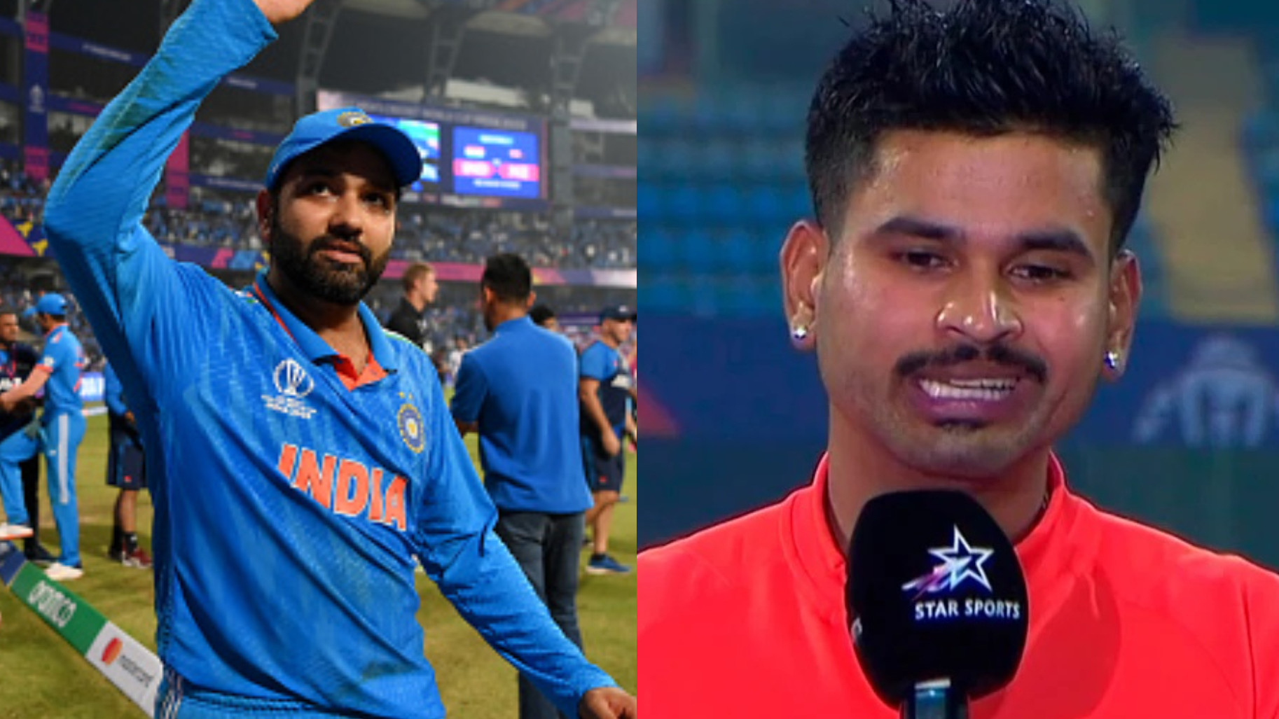 CWC 2023: Shreyas Iyer hails 'fearless captain' Rohit Sharma; talks about team backing him